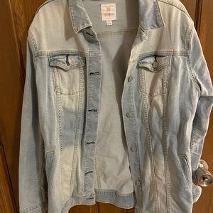 Lularoe Jean Jacket Large